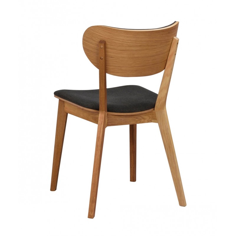 RO Kato Chair Oak/Dark Grey